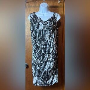 Michael Kors Monochrome Print Dress - S